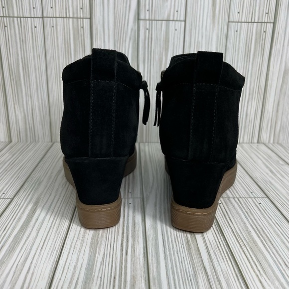 SÖFFT Slayton Black Wedge Bootie Size 8.5 - Picture 5 of 14